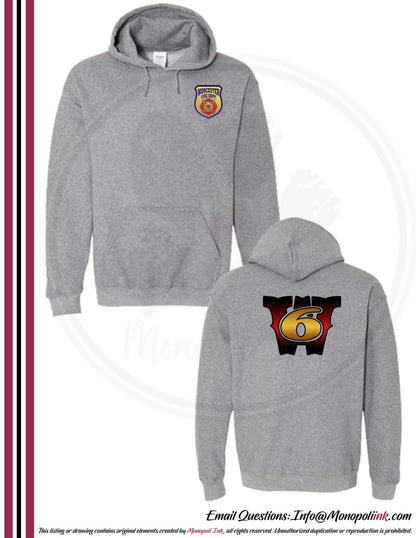Worcester Fire Department W6 Hoodies