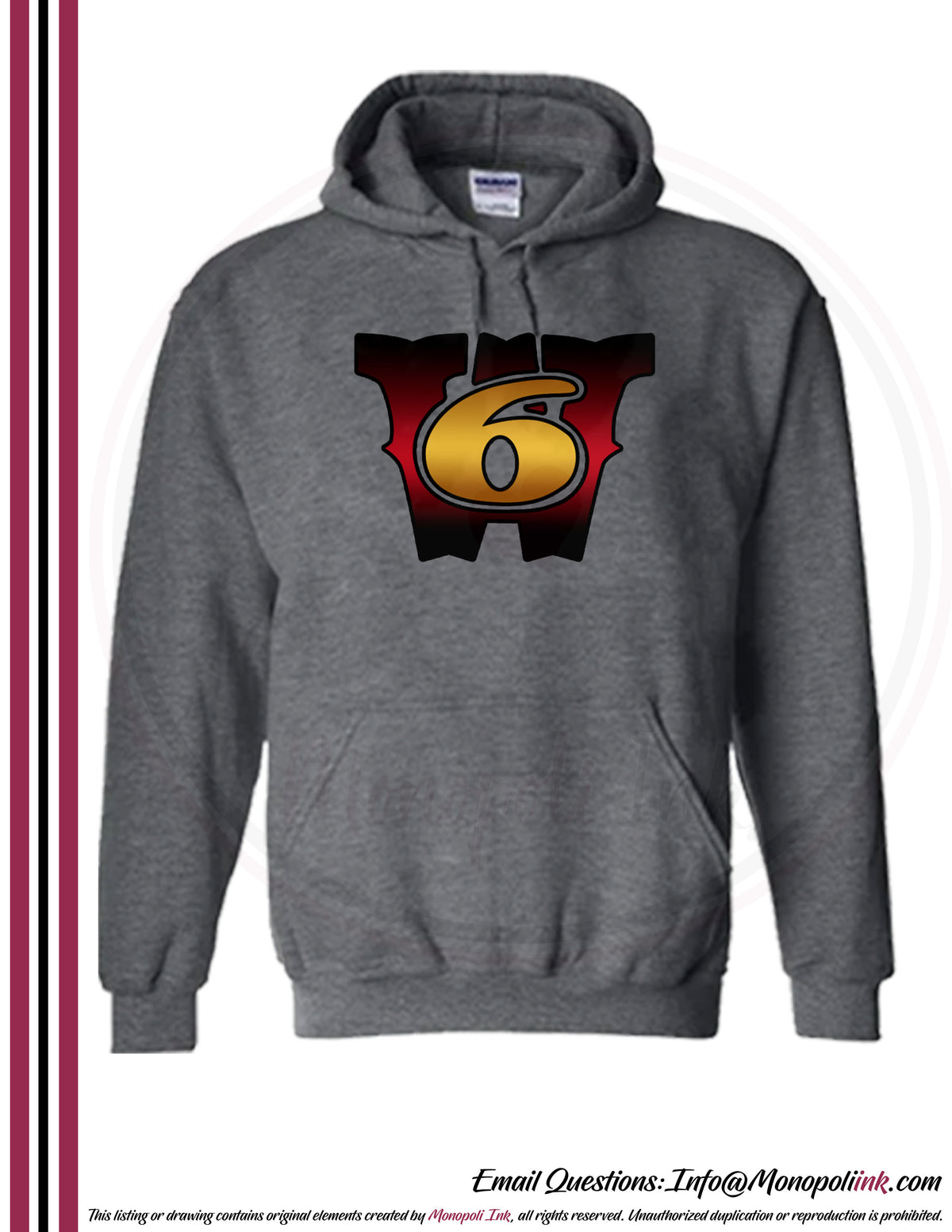 Worcester Fire Department W6 Hoodies