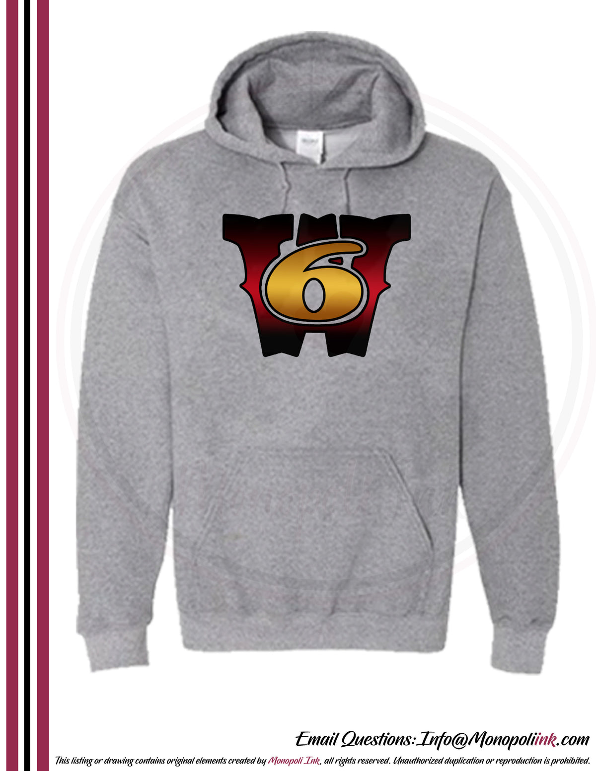 Worcester Fire Department W6 Hoodies