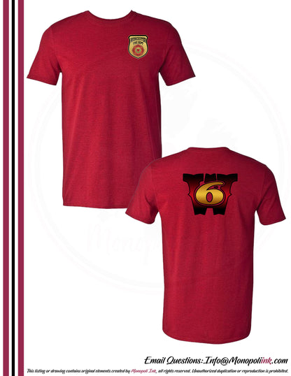 Worcester Fire Department W6 Tees