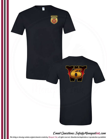 Worcester Fire Department W6 Tees