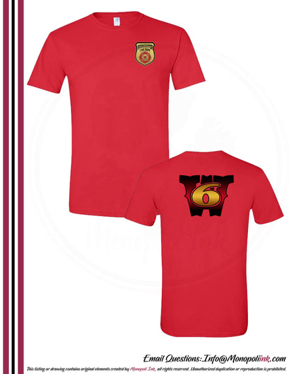 Worcester Fire Department W6 Tees