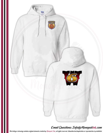 Worcester Fire Department W6 Hoodies