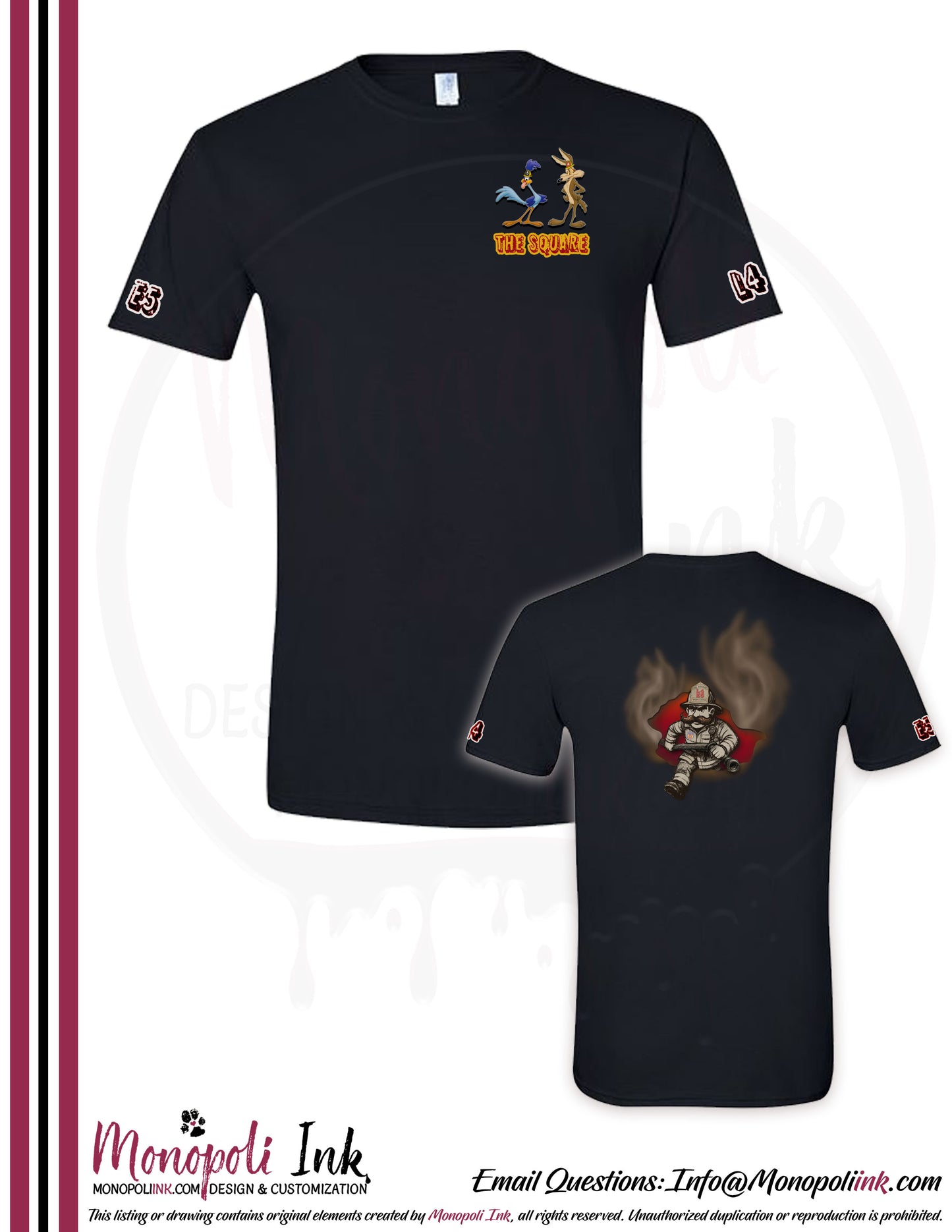 WFD Webster Square Tees