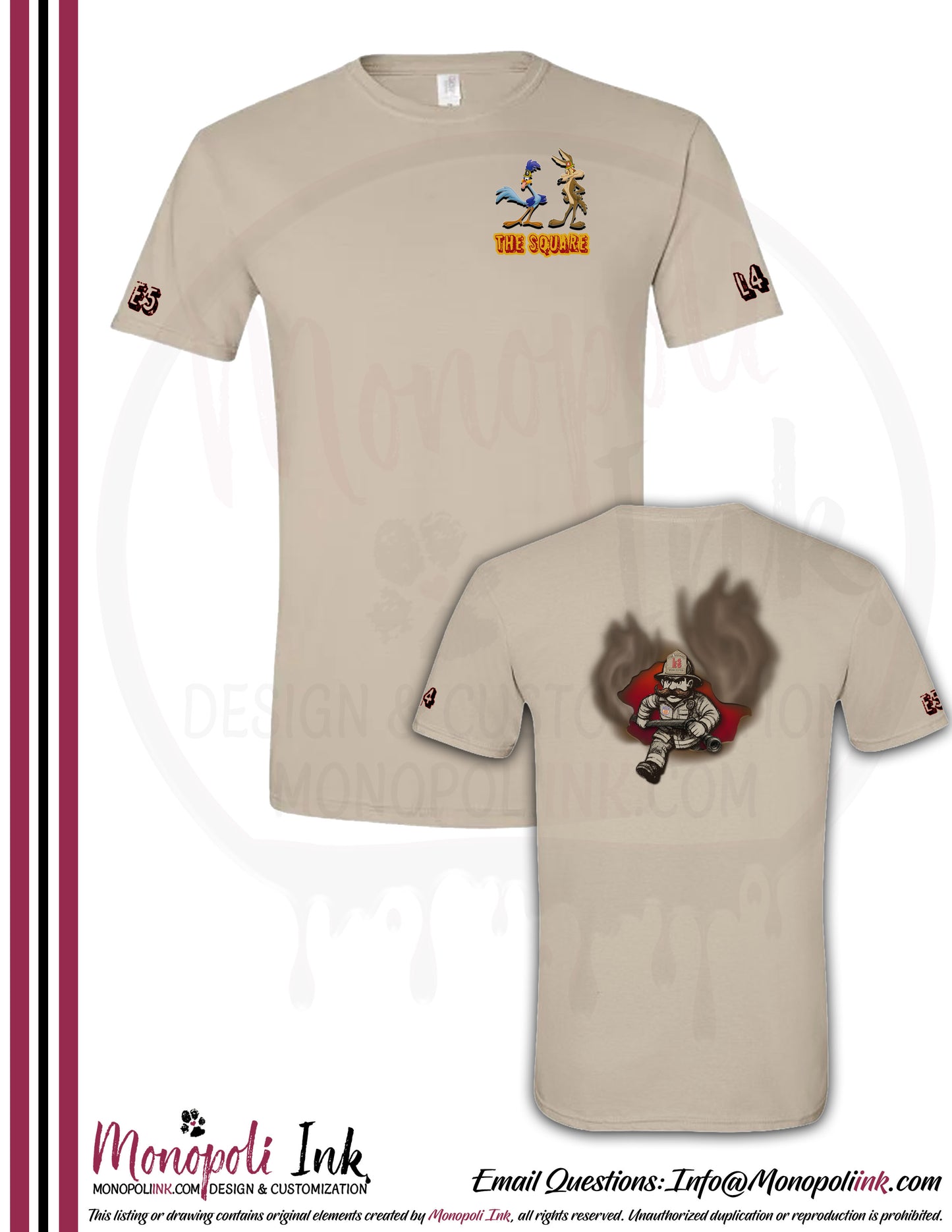 WFD Webster Square Tees